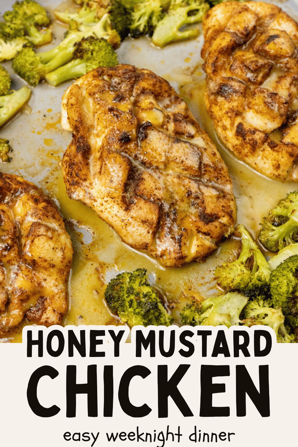 Honey Mustard Baked Chicken Pin