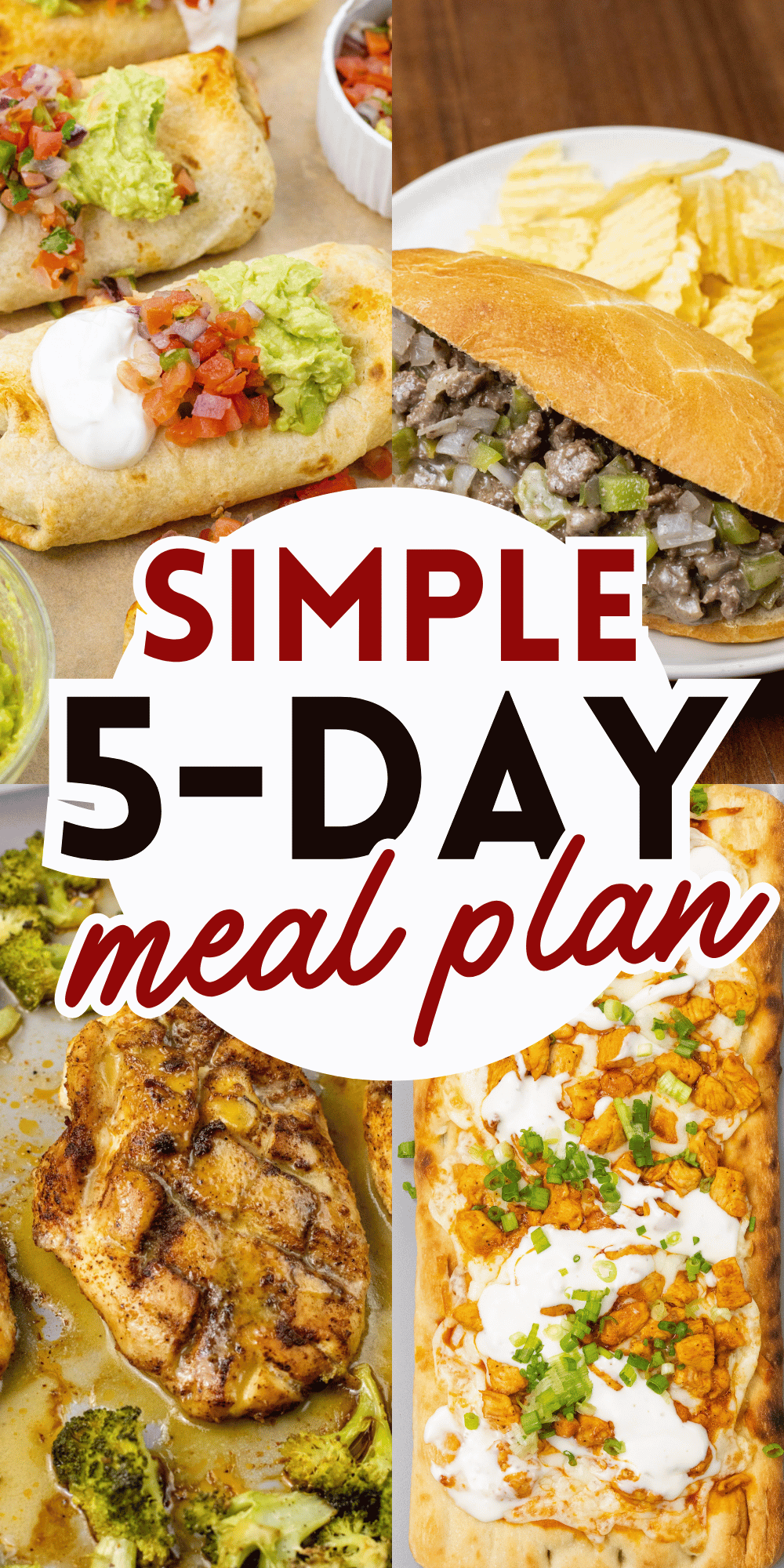 Meal Plan Week 2 Collage